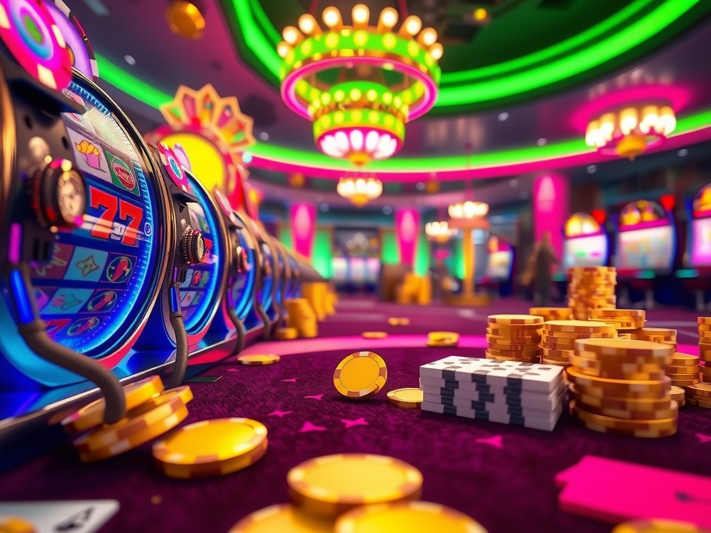 Rummy cards, slot reels and gold chips across the Diwa Play game floor