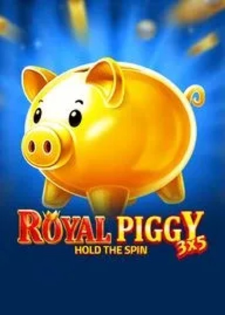 3x5 Royal Piggy Hold The Spin game at Diwa Play
